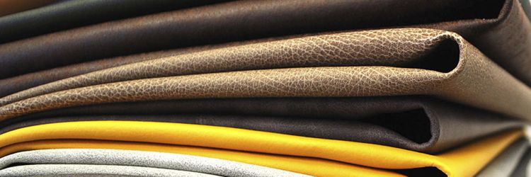 fabric bonded leather